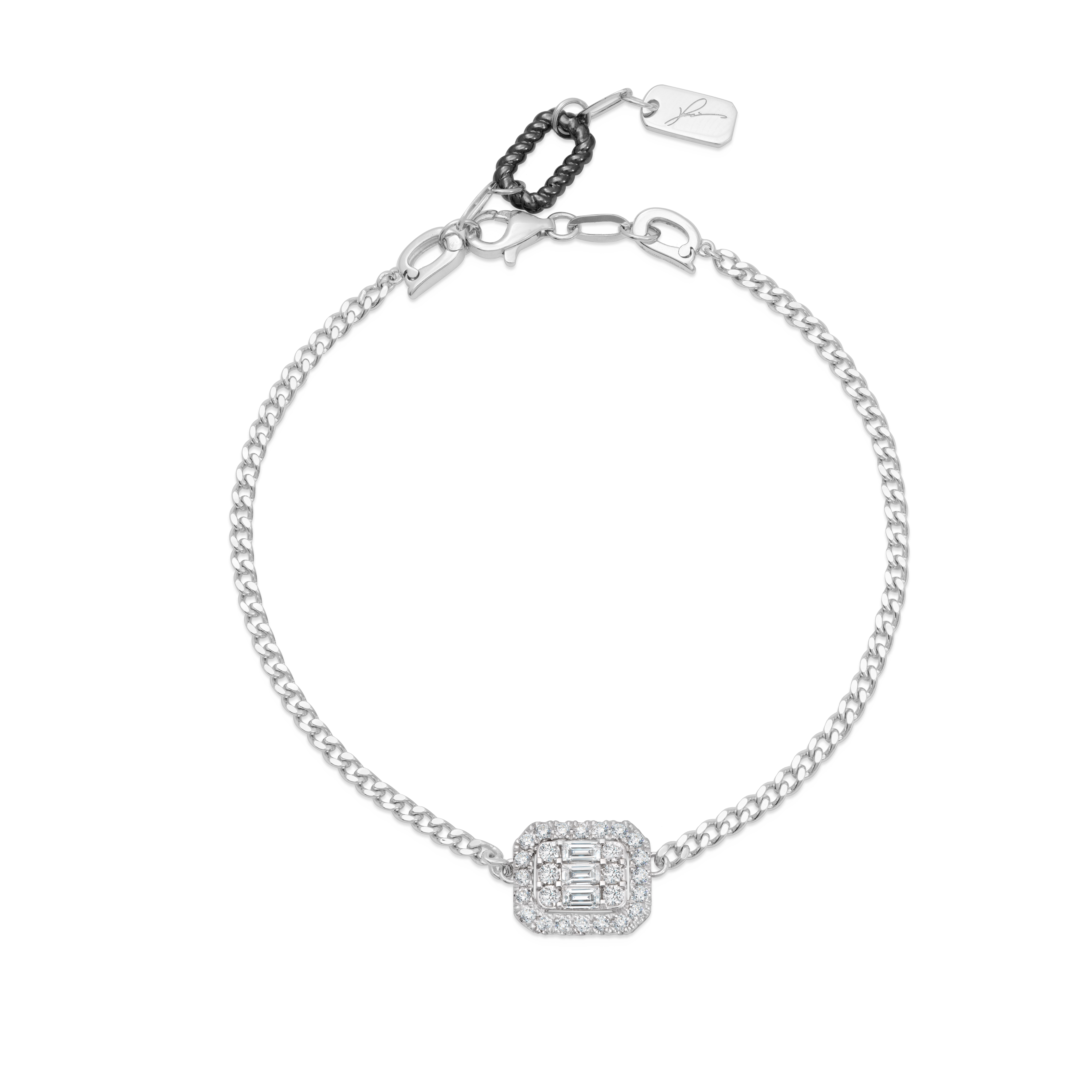 ENCORE - 18K White Gold Diamond Bracelet